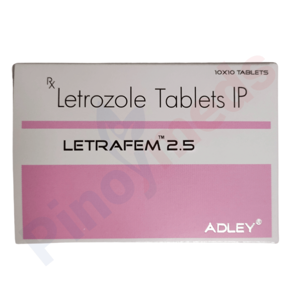 Letrafem Letrozole 2.5 mg Tablet