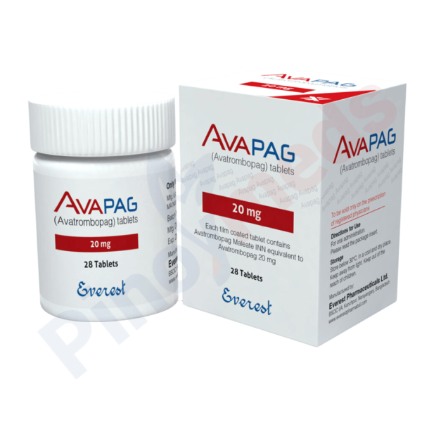 Avapag avatrombopag 20 mg