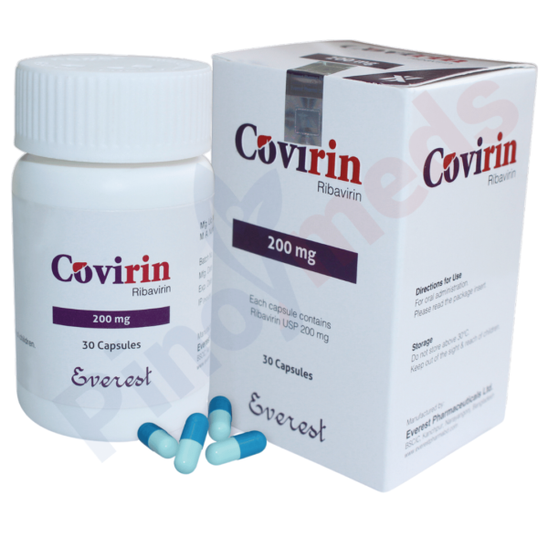 Covirin ribavirin 200 mg capsule