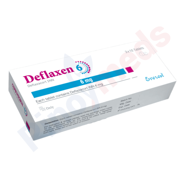 Deflaxen deflazacort 6 mg tablet