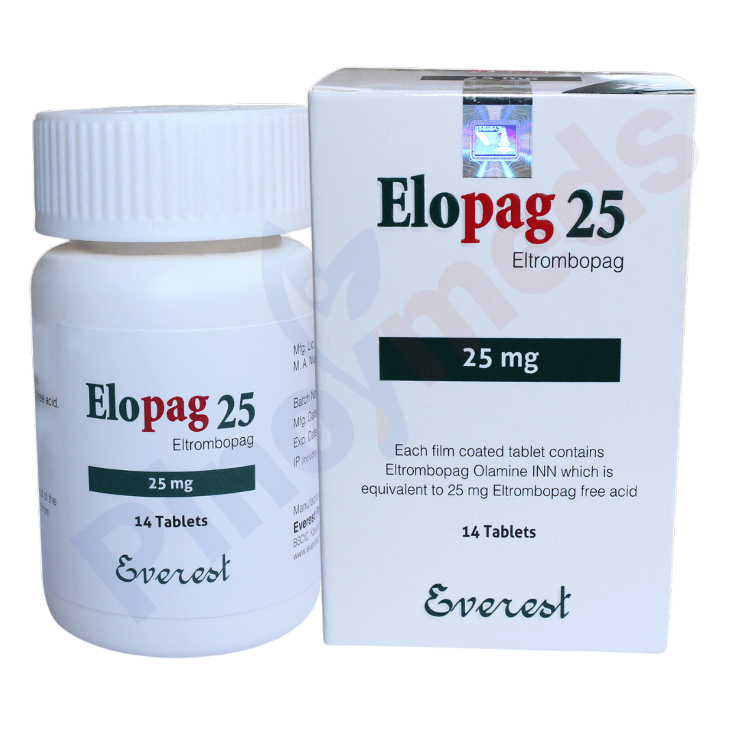 Elopag eltrombag 25 mg tablet