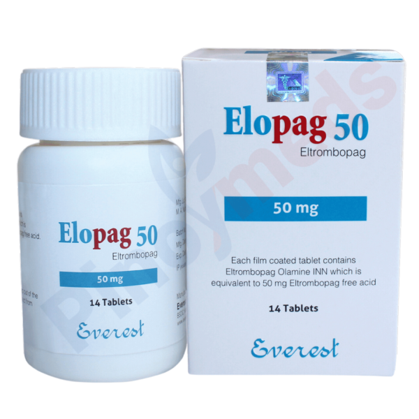 Elopag eltrombag 50 mg tablet