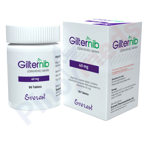 Gilternib gilteritinib 40 mg tablet