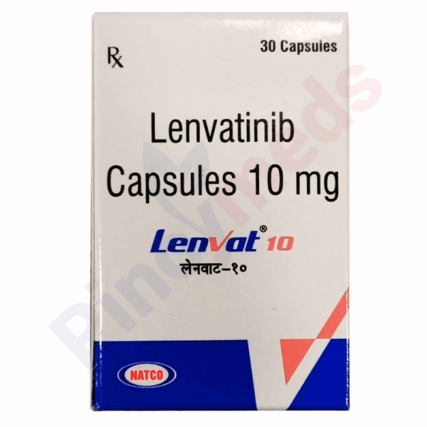 Lenvat 10 mg Capsule box