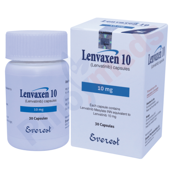 Lenvaxen lenvatinib 10 mg capsule