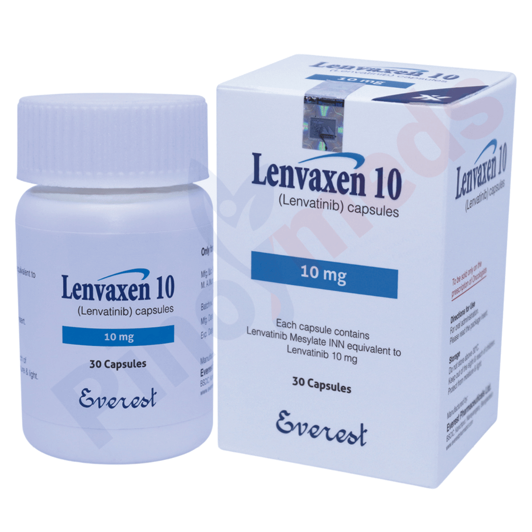 Lenvaxen lenvatinib 10 mg capsule