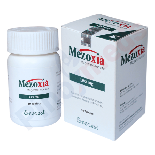 Mezoxia megestrol acetate 160 mg tablet