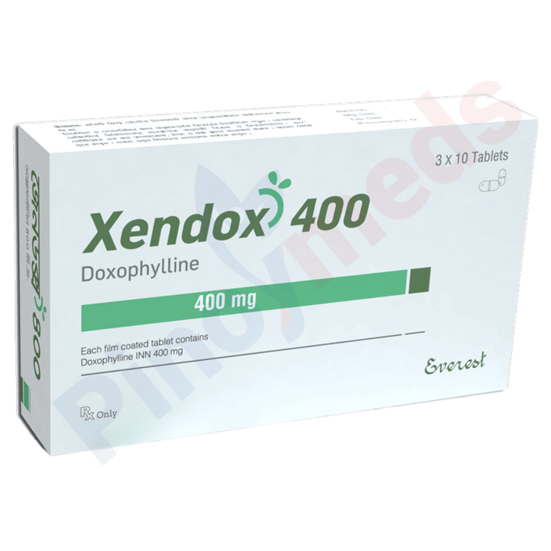 Xendox doxophylline 400 mg tablet