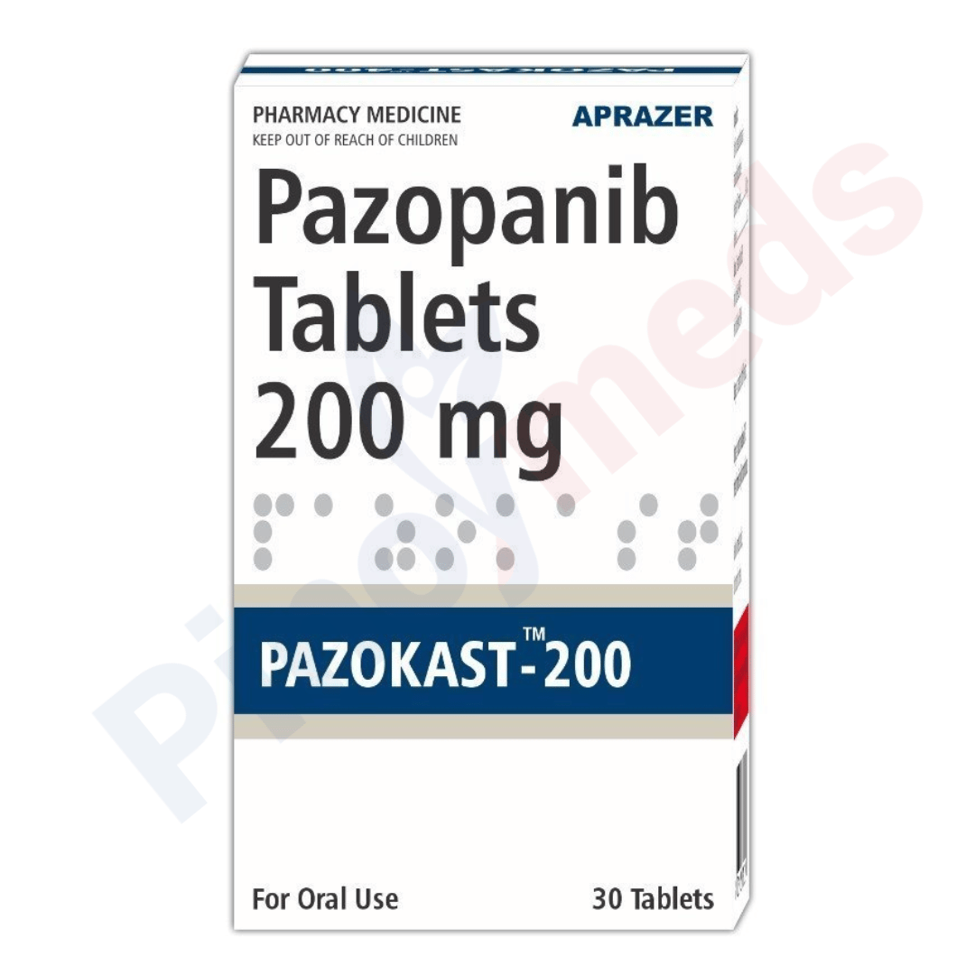 Pazokast Pazopanib 200 mg Tablet