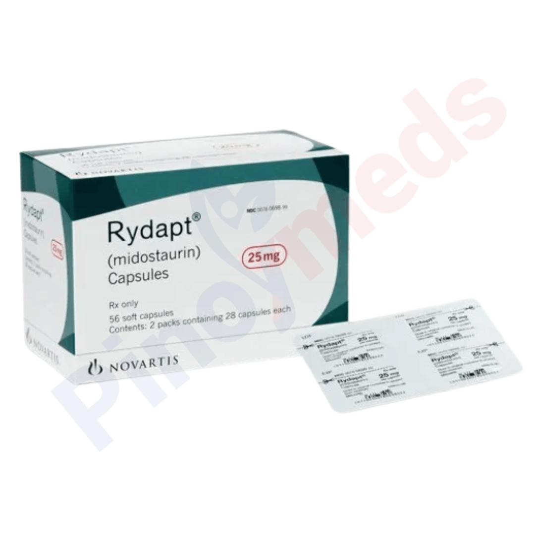 Rydapt Midostaurin 25 mg Capsule