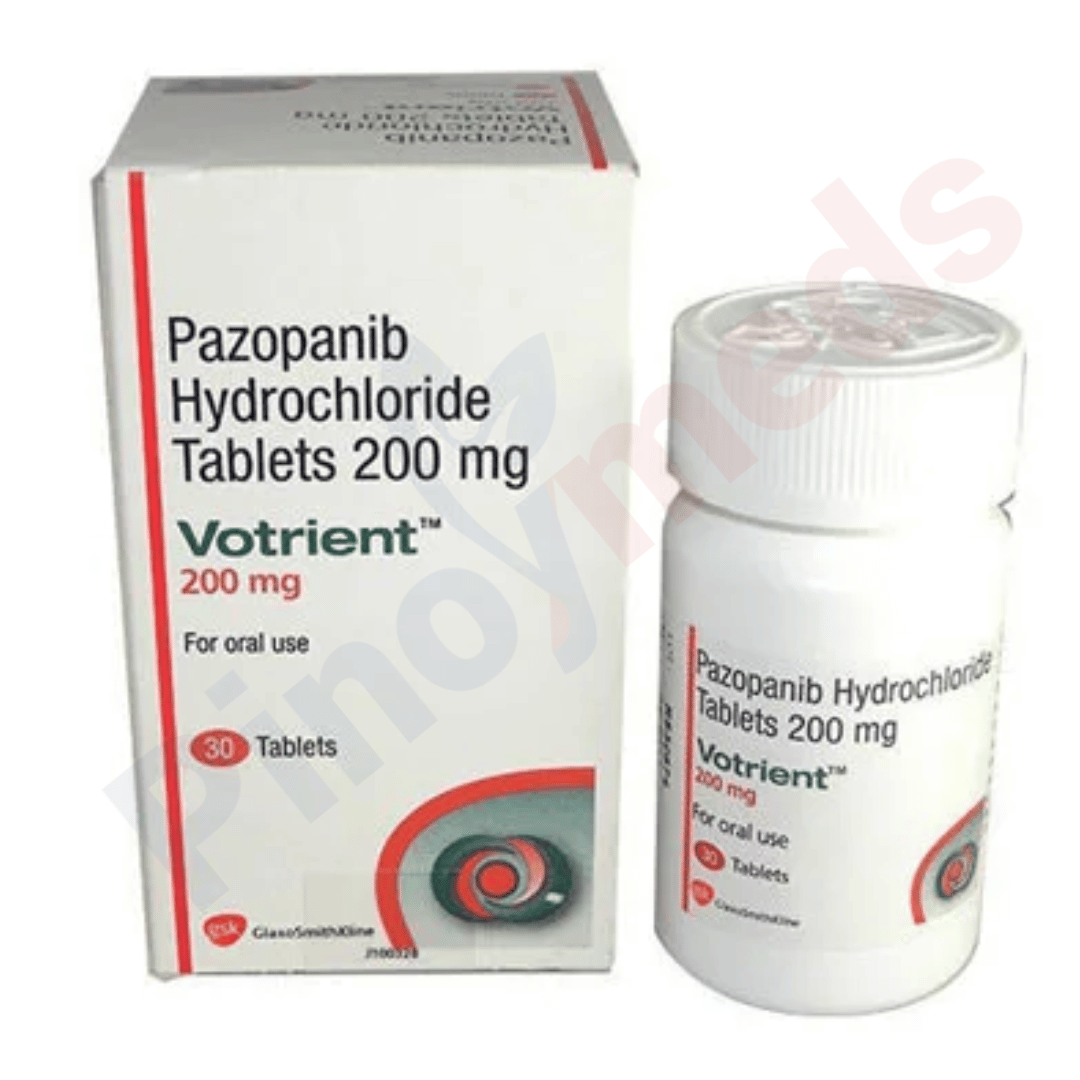 Votrient Pazopanib 200 mg Tablet