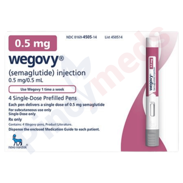 Wegovy 0.5 mg Pre-Filled Pen