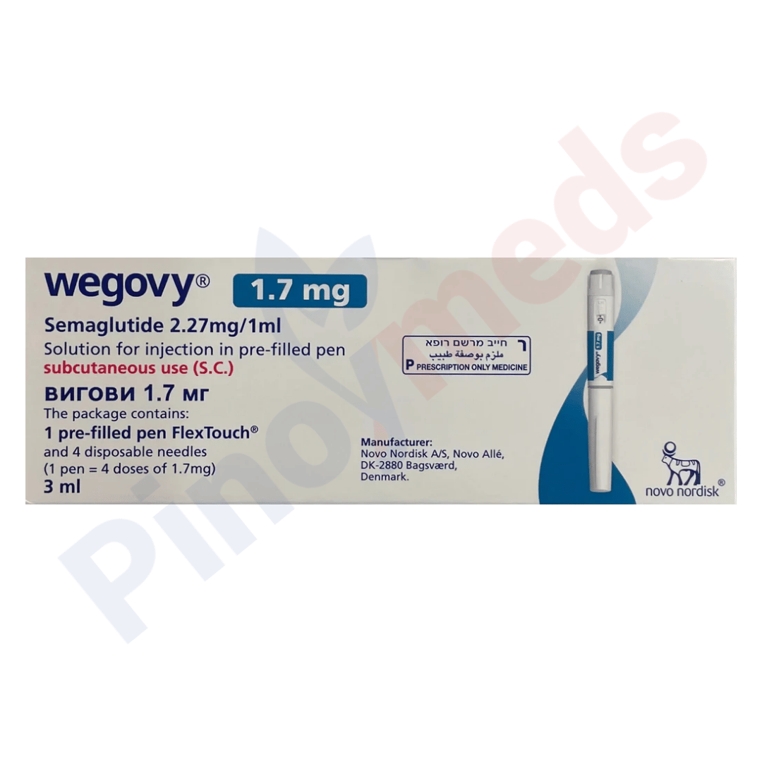 Wegovy 1.7 mg Pre-Filled Pen