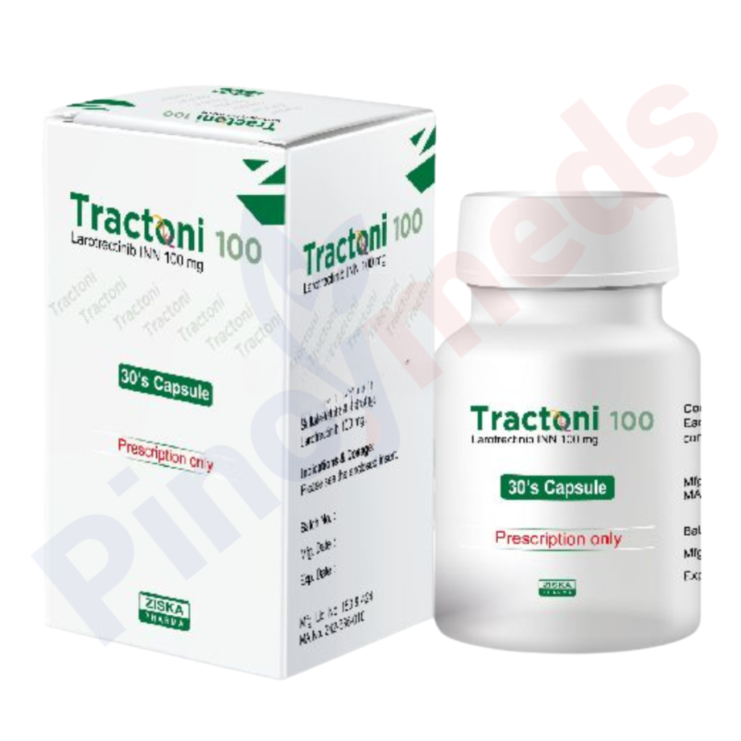 Tractoni Larotrectinib 100mg Capsule
