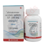 Abirapro 250 mg Tablet Bottle - 30 Count Pack of Abiraterone Acetate for Advanced Prostate Cancer