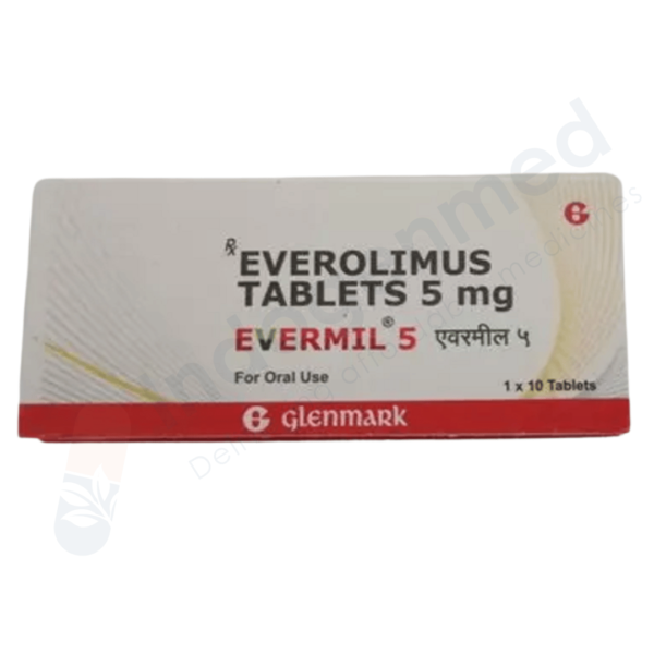 Evermil Everolimus 5mg Tablet