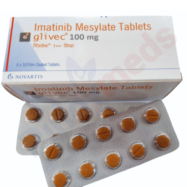 Glivec Imatinib 100 mg Tablet
