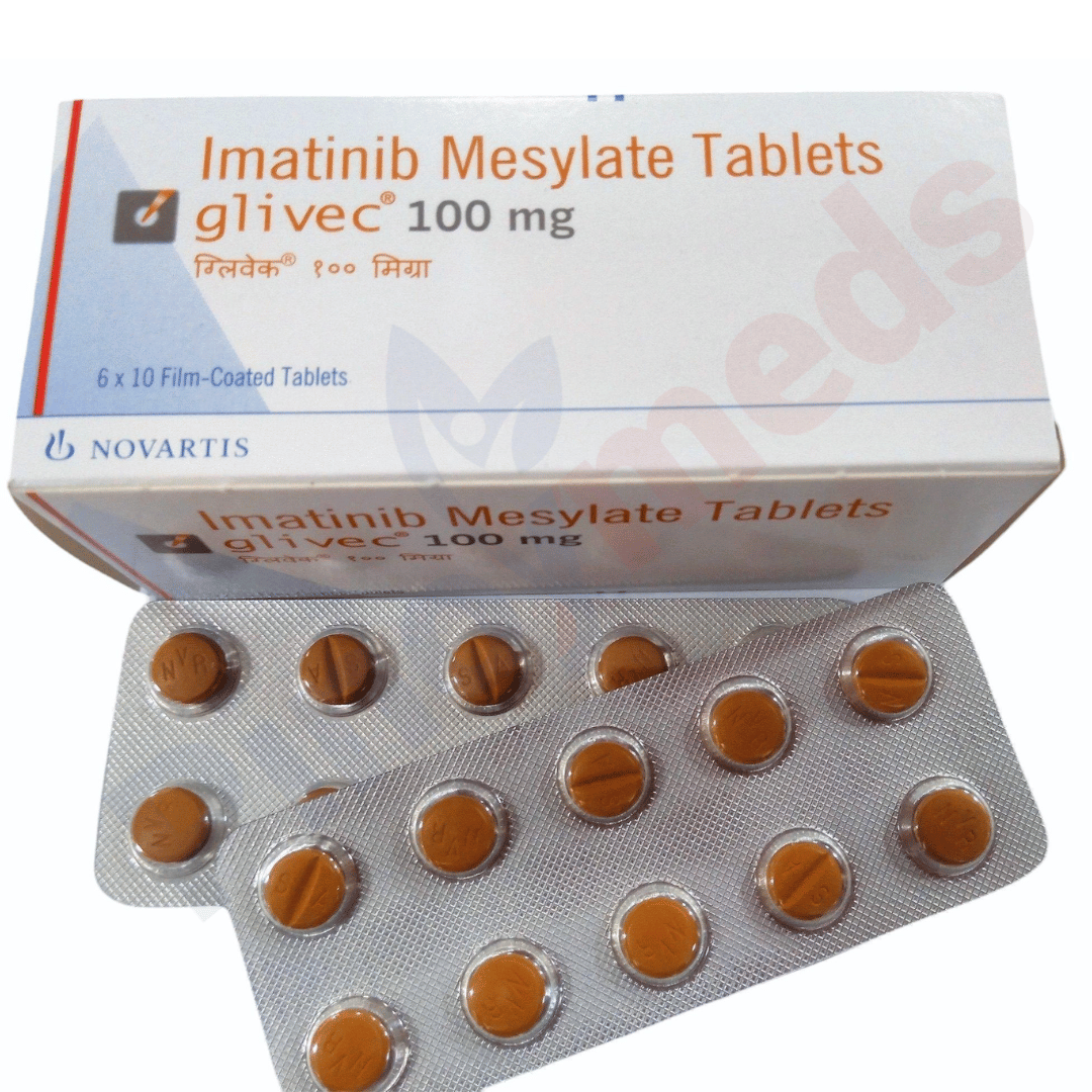 Glivec Imatinib 100 mg Tablet