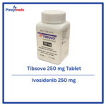 Tibsovo 250 mg oral tablet used for IDH1-mutated AML. Available in the Philippines