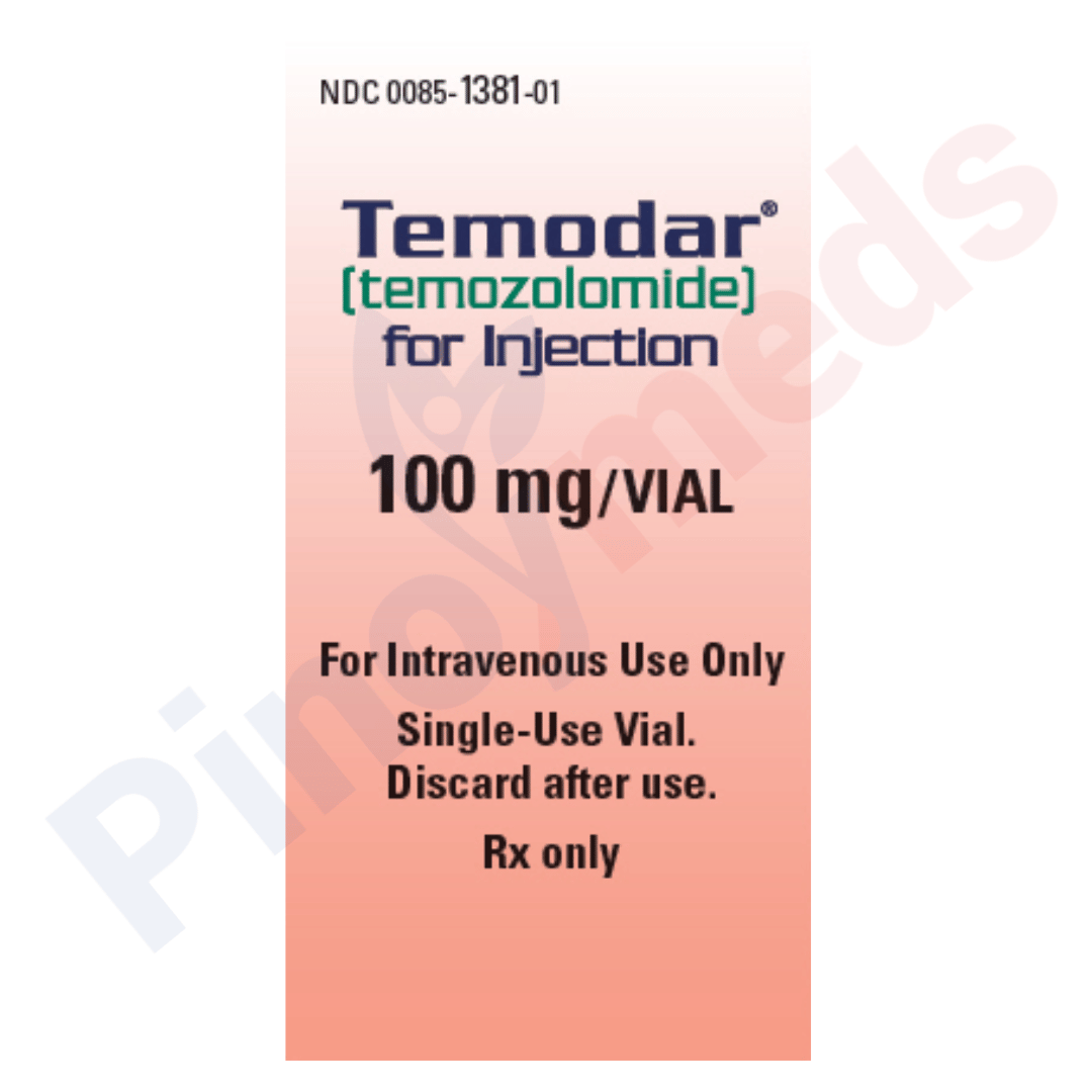 Temodar 100mg Vial Image