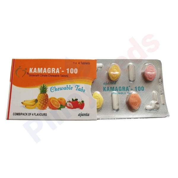 Kamagra 100mg Chewable Tablets image