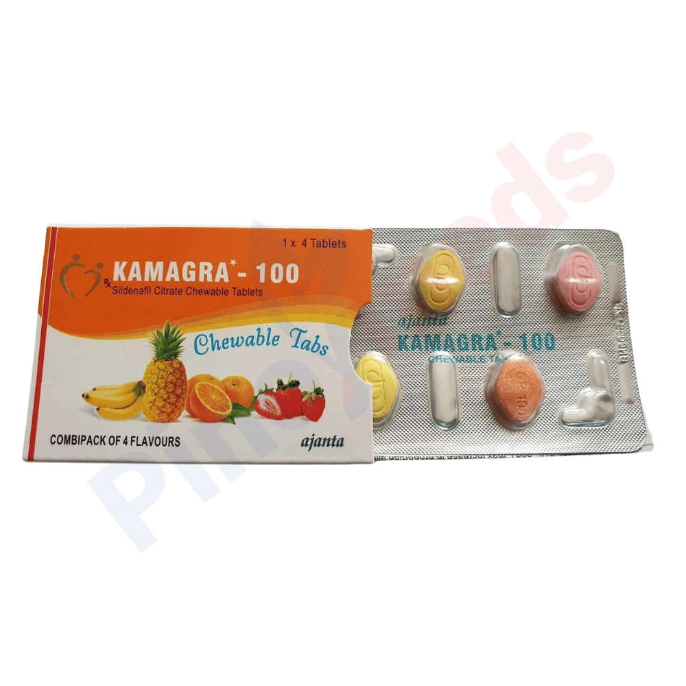 Kamagra 100mg Chewable Tablets image
