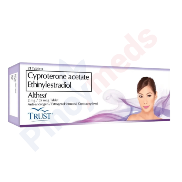 Althea 2 mg / 35 mcg hormonal contraceptive tablet blister pack
