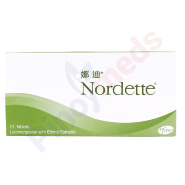 Nordette birth control tablet pack