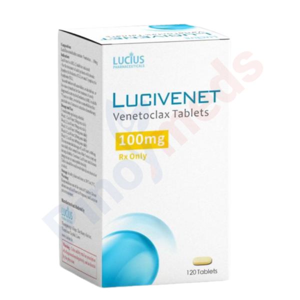 Lucivenet 100 mg tablet for leukemia or blood cancer therapy