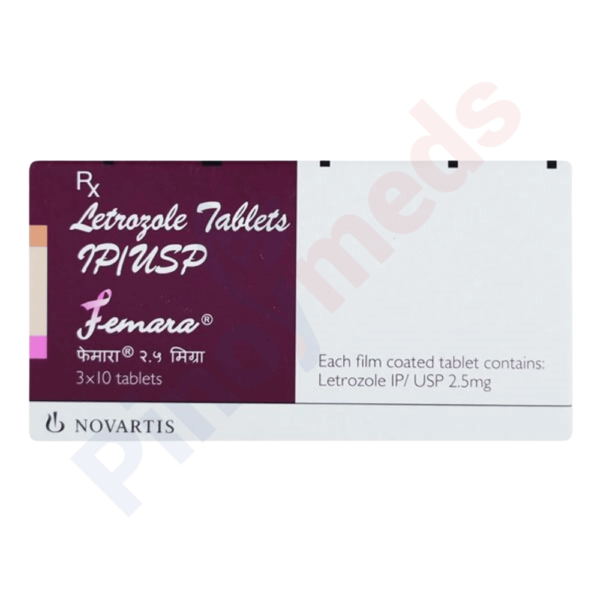 Femara Letrozole 2.5 mg Tablet