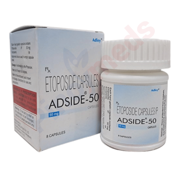 Adside 50 mg Capsule - oral chemotherapy medicine