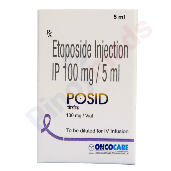 Posid 100 mg Injection (etoposide) - chemotherapy medication for cancer treatment in the Philippines