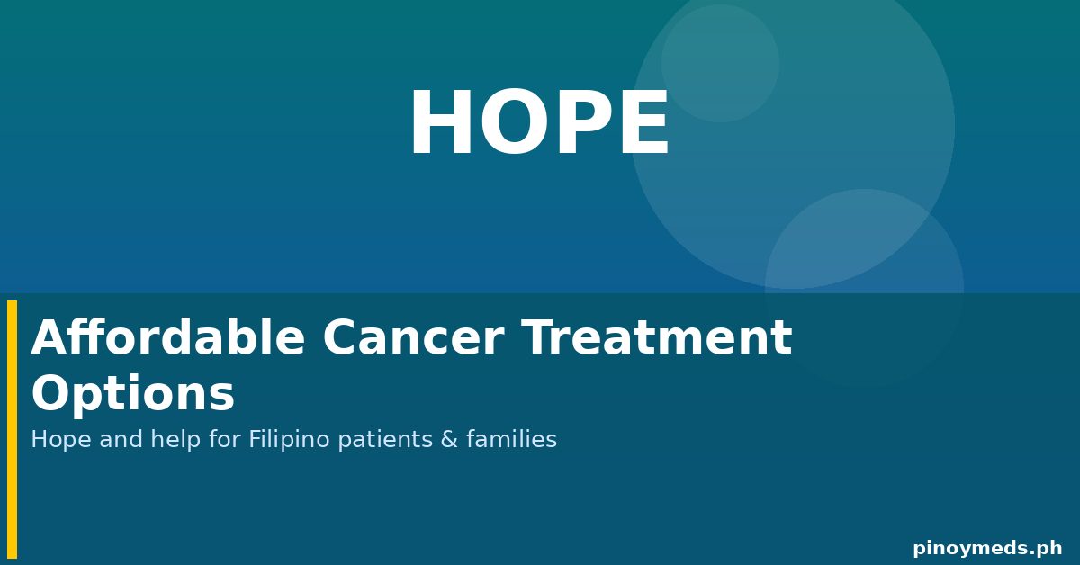 affordable-cancer-treatment-options-filipino-patients